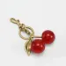 Exquisite Cherry Charm Pendant Decoration for Handbag Shoulder Bag High-Grade Keychain Bags Accessory 240729_voghion.com