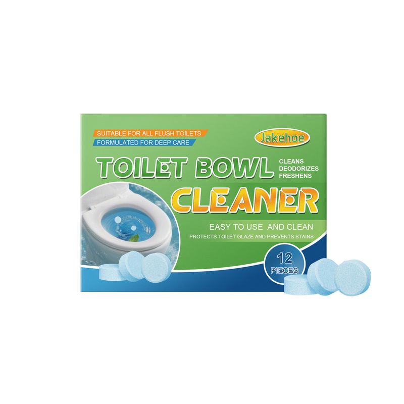 JAKEHOE Effervescent Bathroom Stain Removal Odor Elimination Air Freshener Toilet Cleaning Tablets_voghion.com