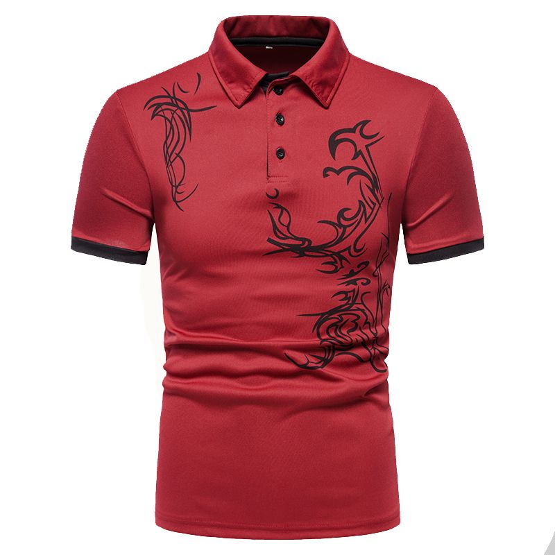 Neue sommer polo-shirt männer heißer hohe-qualität männer kurzarm top business casual polo-shirt männer_voghion.com