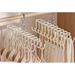 GZP Double Row Hook Wave Multifunctional Vest Storage Student Back-to-School Underwear Hanger_voghion.com
