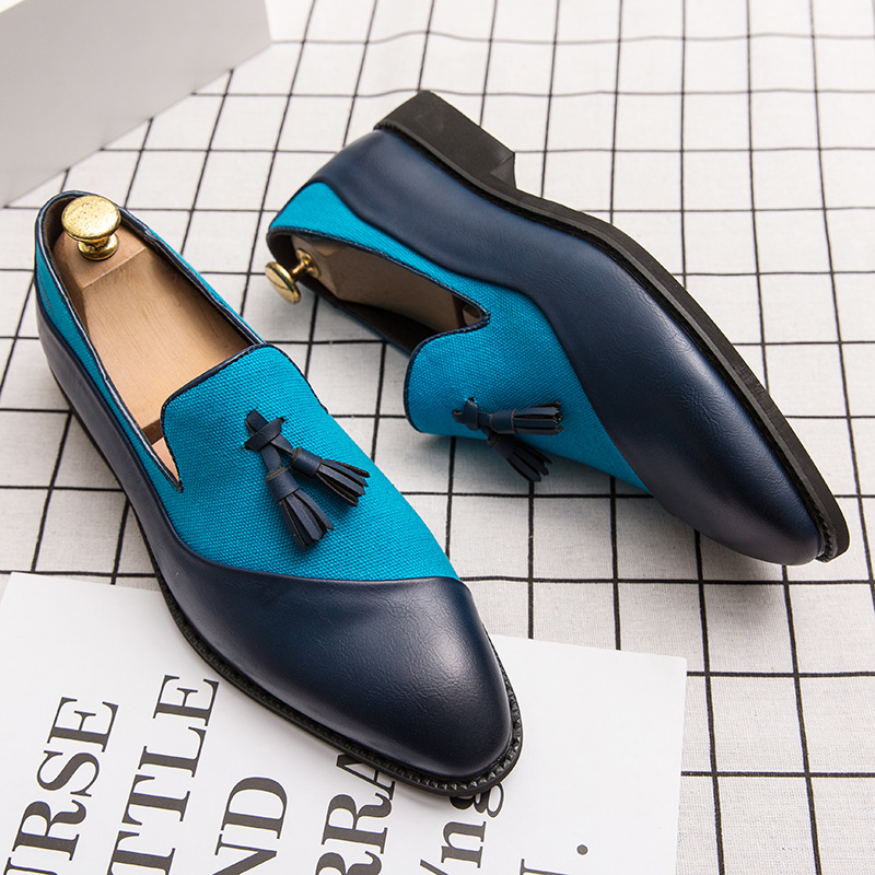 Herren Handgemachte Lederschuhe Casual Driving Flats Slip-on Schuhe Mokassins Bootsschuhe_voghion.com