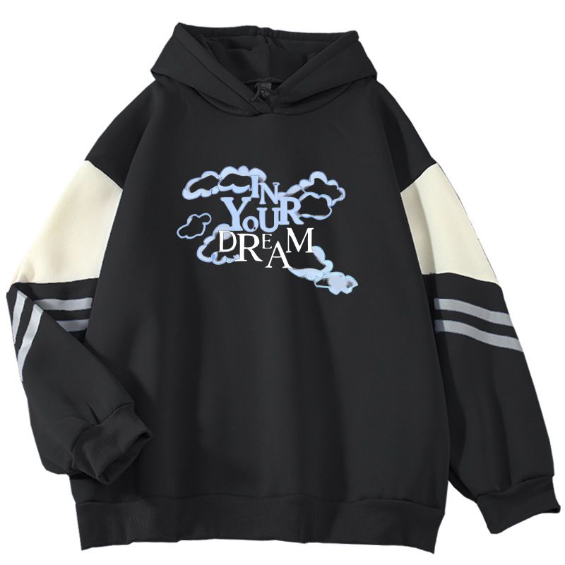 Sweat-shirt à manches longues tendance pour célébrités d'Internet, collection printemps-automne 2024_voghion.com