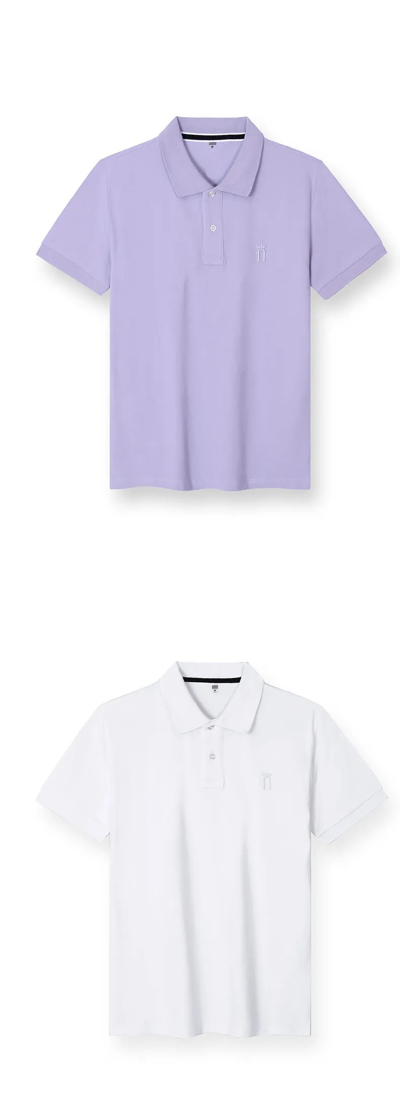 Women's Clothing pure cotton polo shirt summer women's embroidered logo thin short-sleeved T-shirt work clothes custom cultural shirt high-end_voghion.com