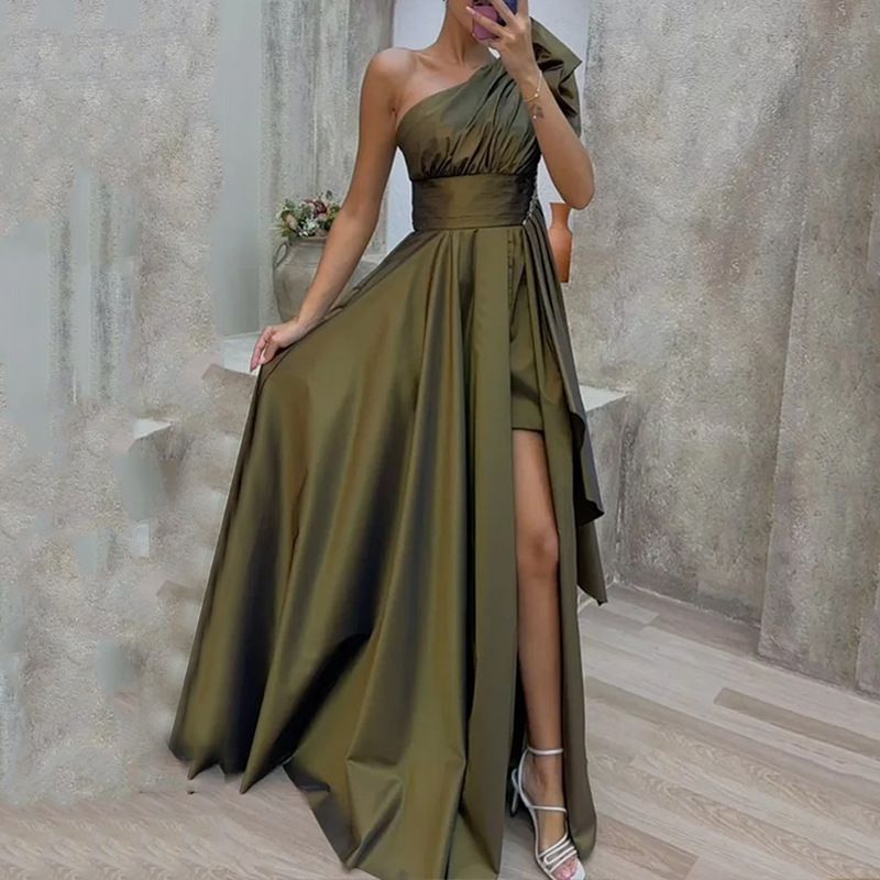 Rochie elegantă pentru femei, rochie lejeră la modă de toamnă_voghion.com
