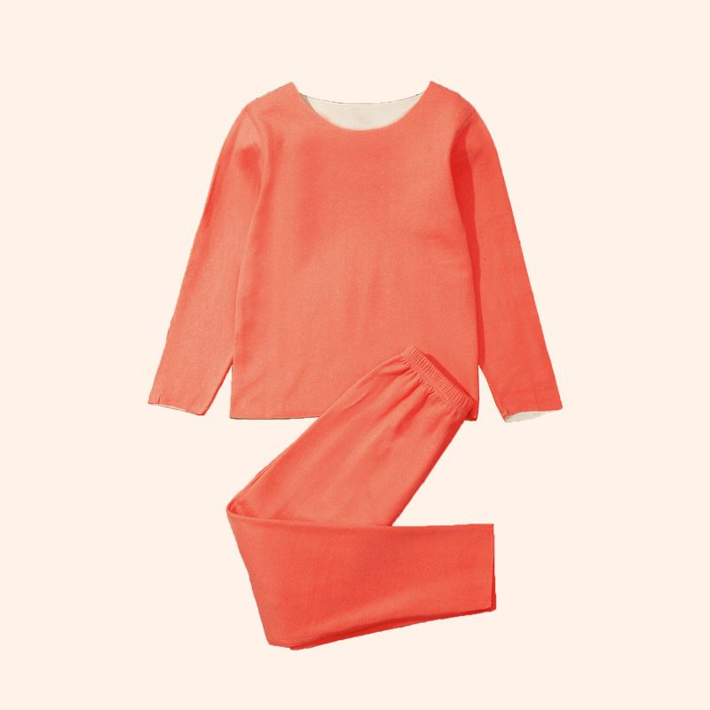 Mutter & Kinder Delong Heizung Kinderkleidung Thermo-Unterwäsche Jungen und Mädchen Herbst und Winter warme Kleidung Kinder 2025 neue Pyjamas Set_voghion.com