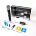 Wireless Microphone 1200mah UHF Professional Handheld Dynamic Mic Karaoke Micphone with Receiver for Amplifier PA System_voghion.com