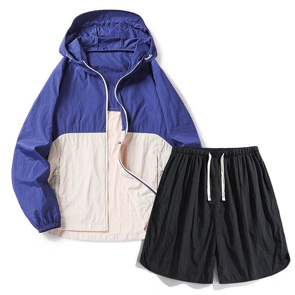 Abbigliamento da uomo Tuta protettiva solare per uomo e donna, giacca estiva anti-ultravioletti UPF50+ per esterni, abbigliamento casual da pesca_voghion.com