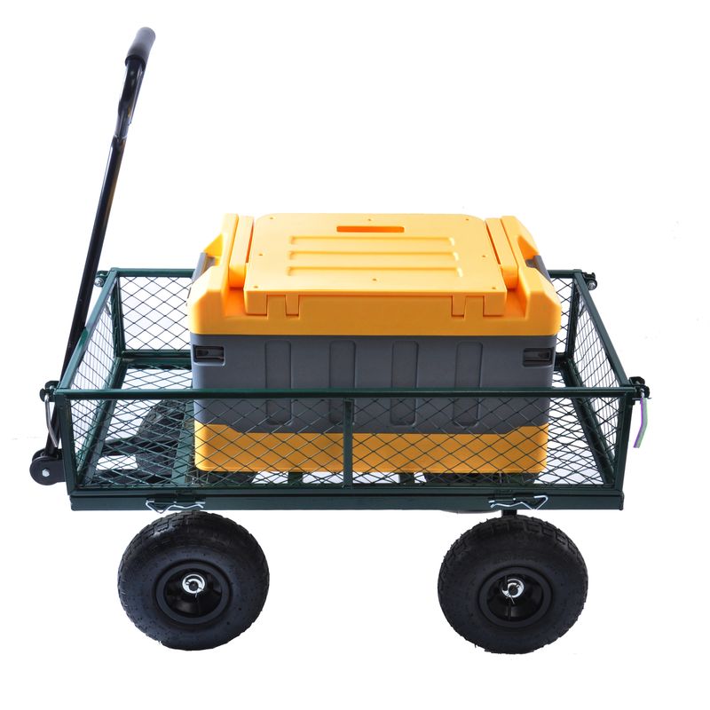 Wagon Cart Garden cart trucks make it easier to transport firewood_voghion.com