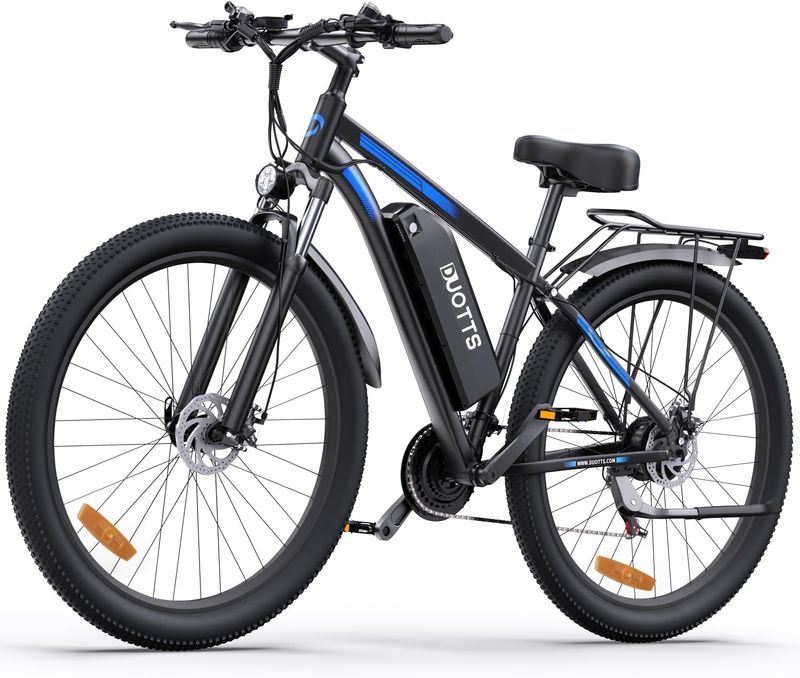 OneSportWay DUOTTS C29 Batteria staccabile 48V, 15Ah Motore 250W, Mountain Bike, 21 Velocità, Professionale, con Display LCD,_voghion.com