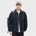 Men's Clothing Jacquard Denim Jacket Men's Loose Large Size Spring And Autumn New Style Pattern Jacket Plaid Workwear Top_voghion.com