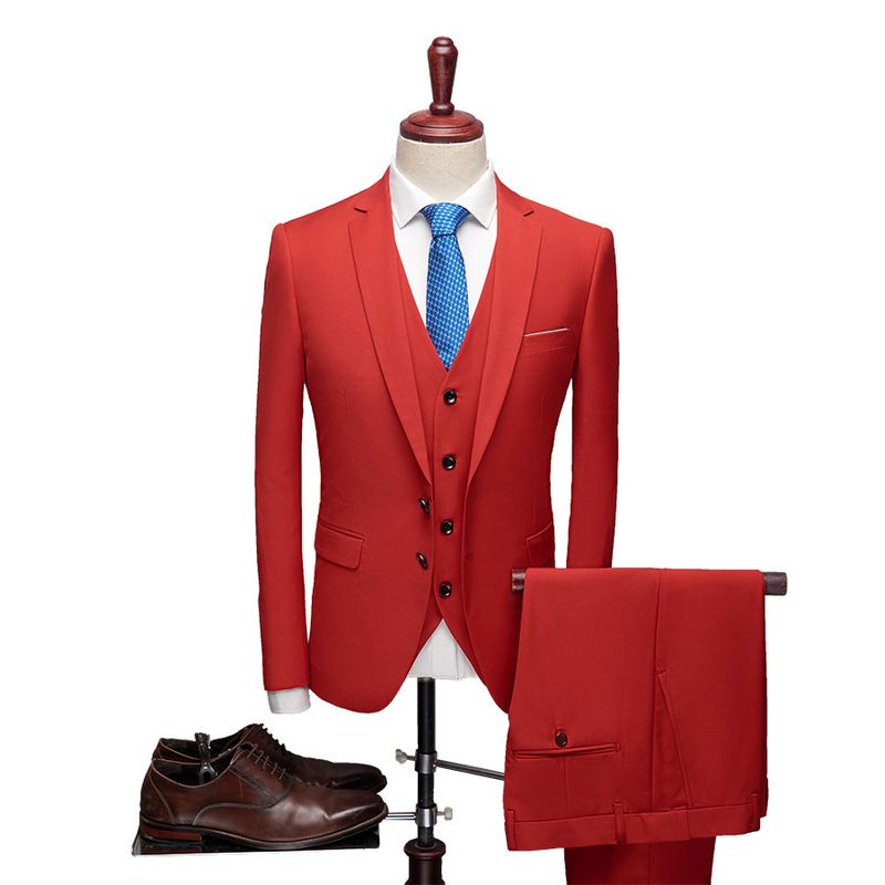 Ensemble deux pièces décontracté pour homme, style coréen, coupe slim_voghion.com