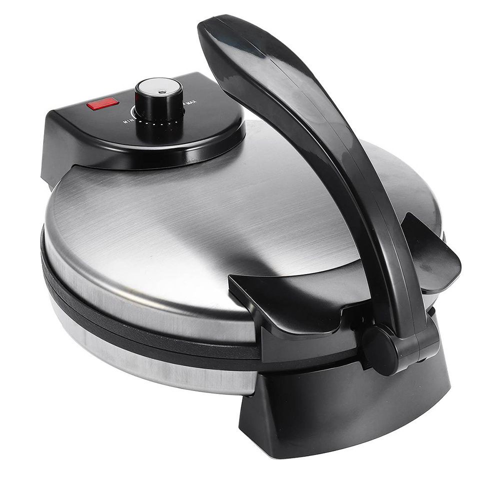 EU Standard Electric Pancake Maker - Large Home Stand Spring Roll Maker_voghion.com