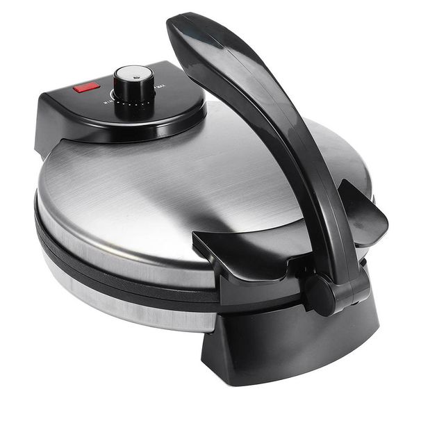 EU Standard Electric Pancake Maker - Large Home Stand Spring Roll Maker_voghion.com