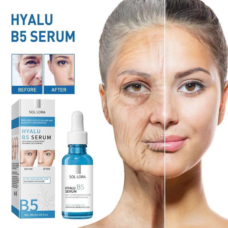 Anti-friction et confirmation B5 peut affaiblir les ridules du visage, hydrater, raffermir et éclaircir la peau._voghion.com