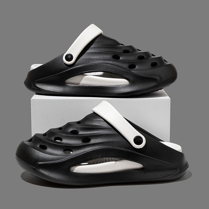 2025 New Summer Men's Sandals, Suitable For Outdoor Beach Wear, Comfortable EVA_voghion.com
