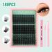 Beauty Health Diy Single Cluster Of False Eyelashes Natural Thick Mixed Segmented 10 16mm Eyelashes_voghion.com