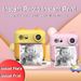 Mini appareil photo Polaroid-Print pour enfants, prise de vue haute définition, reflex numérique multifonctionnel, vente en gros, cadeaux._voghion.com