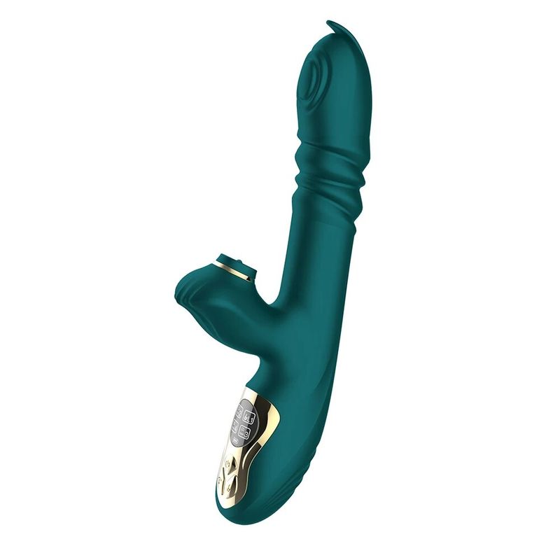 10 Speed Telescopic Vibrator Rabbits, Clitoral Stimulator, Double G-Point Massager, Intimate Toys For Women, Female_voghion.com