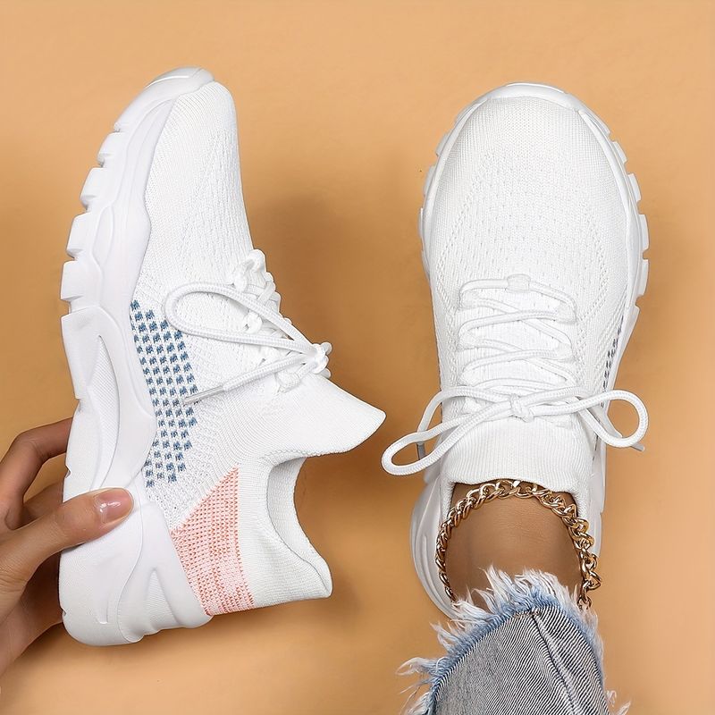 Scarpe da ginnastica traspiranti da donna taglie forti, slip-on, comode e comode_voghion.com
