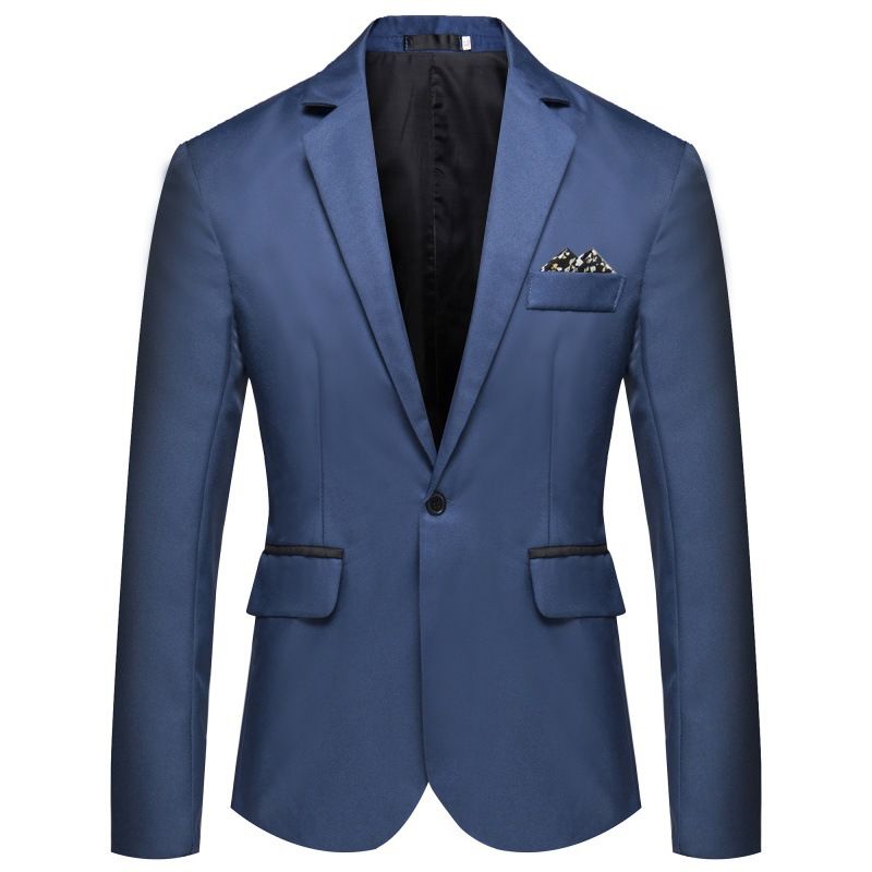 Costume à col Polo pour hommes, grand costume simple et décontracté pour hommes d'affaires, taille européenne, nouvelle collection 2023_voghion.com
