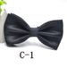 Men's Ties & Handkerchiefs Suit Dress Accessories Solid Color Bow Tie Ready In Stock Wholesale Incoming Sample Printed LOGO_voghion.com