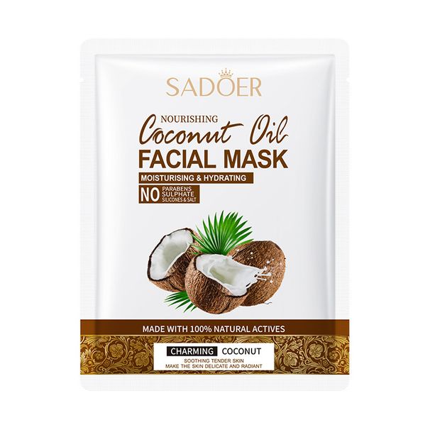 Full English SADOER Coconut Oil Nourishing Moisturizing Hydrating And Rejuvenating Mask_voghion.com