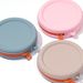 Solid Color Creative Silicone Round Fashion Korean Version Accessory Bag Student Clutch Diving Material Coin Purse_voghion.com