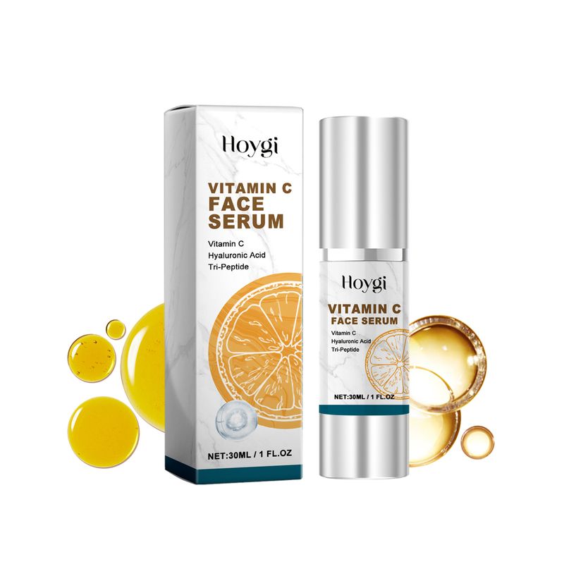 A HOYGI C-vitaminos esszencia gyengéden hidratálja az arc finom vonalait, feszesíti a bőrt, világosítja és puhítja azt._voghion.com
