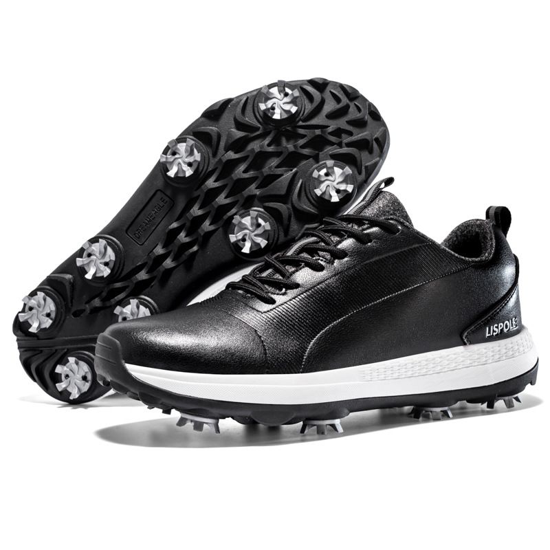 Spring and summer new golf shoes men's breathable broken spikes non-slip knob buckle outdoor casual sports shoes_voghion.com
