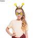 Set di occhiali con fascia per api Set di copricapo per animali Vestito per prestazioni Bambini Costume cosplay per ragazze Set per feste scolastiche adorabili_voghion.com