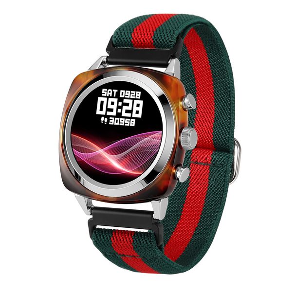 Smartwatch per donna: chiamate Bluetooth, riproduzione musicale, monitoraggio della frequenza cardiaca/pressione sanguigna, monitoraggio del sonno, batteria con durata di 7 giorni_voghion.com