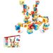 "STEM Educational Building Blocks Toy - 100-Piece DIY Pipe Maze Construction Set For Kids & Teens, Creative Play & Brain Development (Multi-Color)_voghion.com