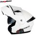 KQ-Power Dual Visor Modular Motorcycle Helmet With Built-in K20 Bluetooth, Long Battery Life, 3C Certified Full Face Helmet_voghion.com