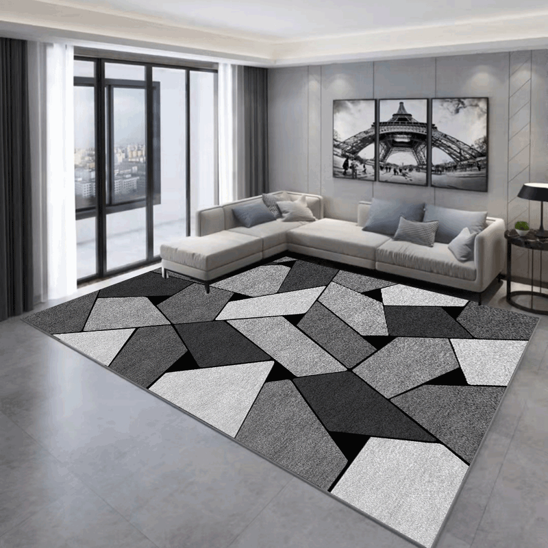 Nordischer geometrischer Teppich für Wohnzimmer, modernes Luxusdekor, Sofa, Tisch, große Teppiche, Badezimmermatte, Alfombra Para Cocina Tapis_voghion.com