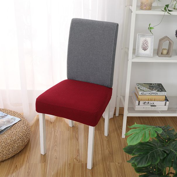 Premium Polyester Fleece Chair Covers – Universal Stretchable Seat Protectors For Dining Chairs, Stools & Benches_voghion.com