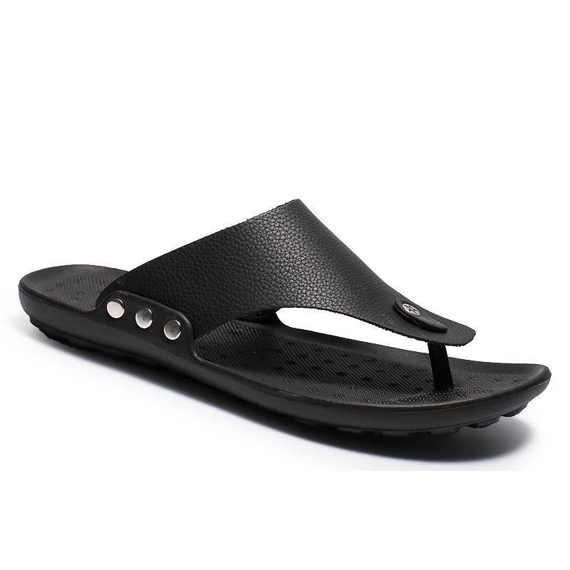 Summer New Cool Beach Shoes, Breathable Flip Flops, Casual Sandals, Trendy Men's Shoes_voghion.com