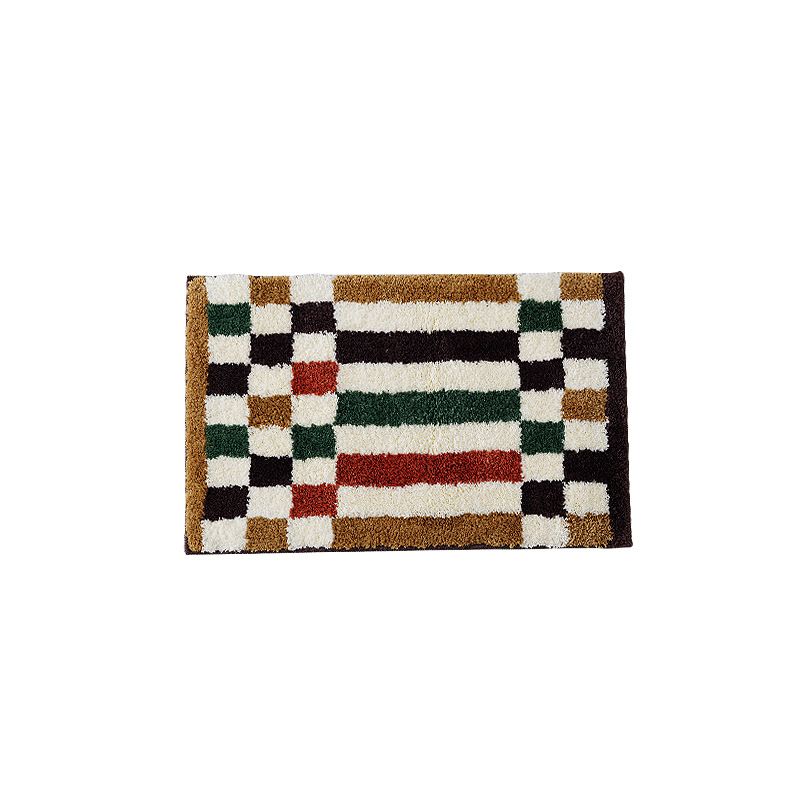 Bathroom Absorbent Microfiber Mats Bathroom Toilet Floor Mats Bedroom Home Non Slip_voghion.com