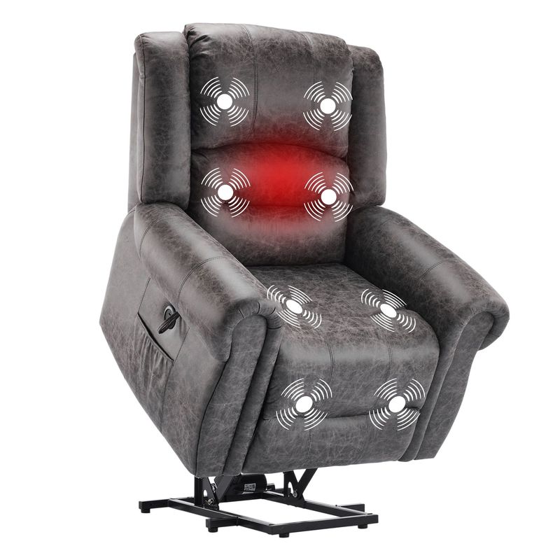 Futon Sofa Bed, Velvet Futon Couch For Living Room, Recliner Sleeper Sofa Bed With 2 Cup Holders, Removable Armrests, Metal Legs, Charcoal Gray_voghion.com