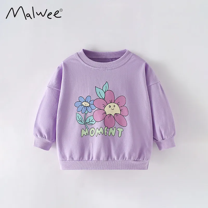 Girls' Sweatshirt Autumn Winter Stylish Top For Young Girls Pullover Casual Crew Neck Long Sleeve Children's_voghion.com