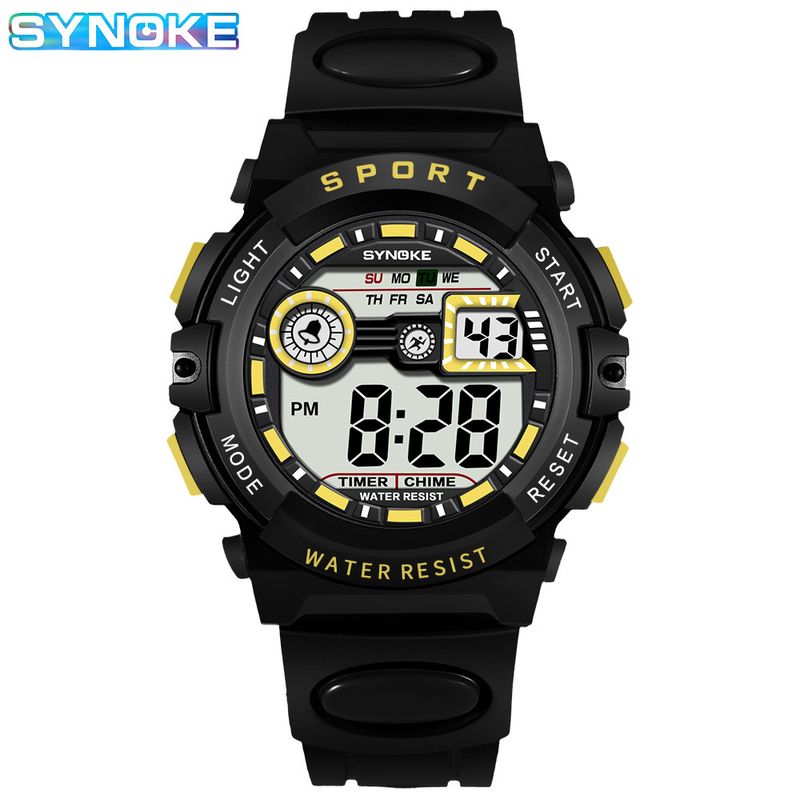 Orologio elettronico per studenti impermeabile, antiurto e anticaduta, orologio sportivo multifunzionale per uomini che iniziano la scuola con nuovi attrezzi_voghion.com