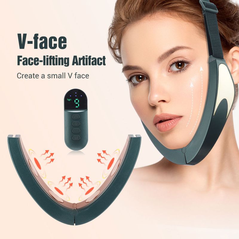 2025 Intelligent Remote Control Device For Household EMS Electric Machine, Hot Compress Vibration Lifting Facial Slimming Face Slimming Instrumentr_voghion.com