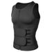 Schwitzweste Herren Saunaanzug Taillentrainer Weste zum Abnehmen Abnehmen Body Shaper Workout Tank Tops Shapewear_voghion.com