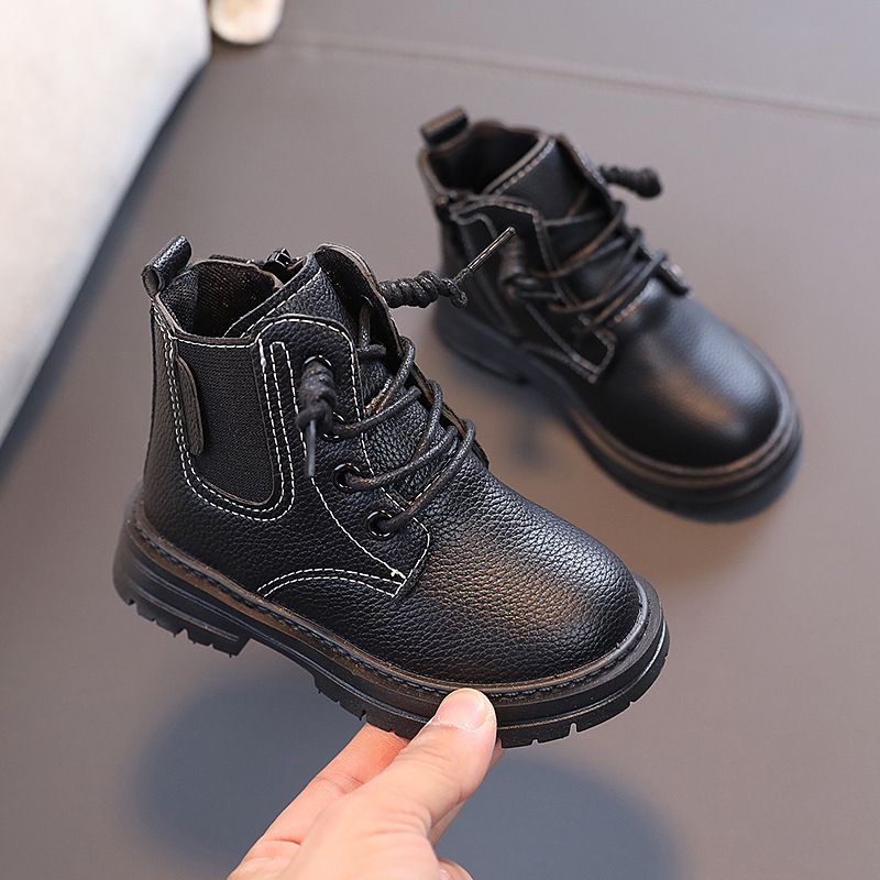 Children's Martin 2025 Winter New British Style Short Spring Autumn Boys' Single Girls' Boots_voghion.com