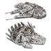 Νέο διαστημόπλοιο Bricks Stars Fighter Space For Millennium Set Falcon Ship 75105 Model Building Blocks Kit Toys for Children_voghion.com