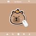 Unbeatable Quality Cartoon Shaped Rubber Thickened Non Slip Capybara Mouse Pad_voghion.com