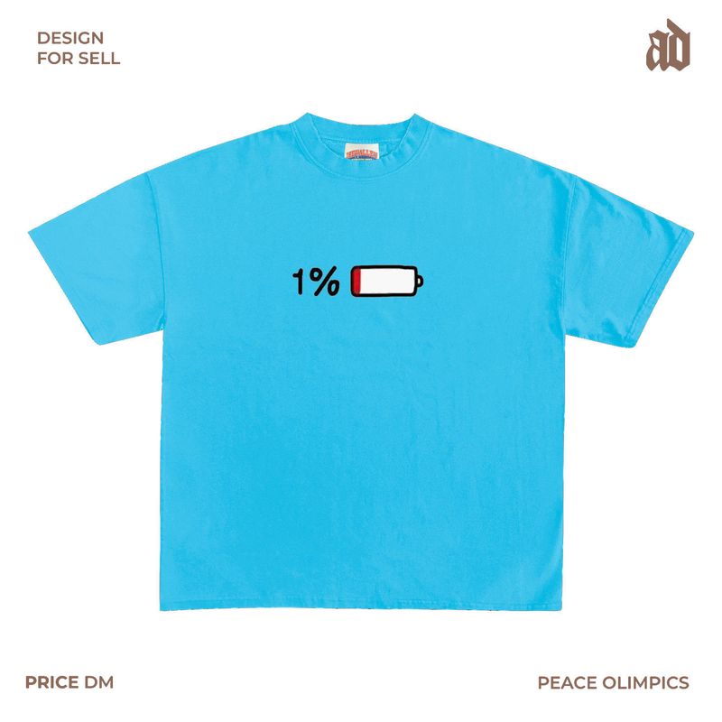 Mori Bird Trendy Brand Rechargeable Printed Simple Digital Pattern Fresh Style Quirky Short Sleeve T-Shirt_voghion.com