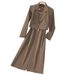 Women’s Clothing Brown Short Suit Jacket Women's Spring And Autumn New High End Vest Skirt Suit Skirt_voghion.com