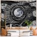Full moon hanging painting hanging cloth wall cloth ins hanging cloth background cloth live broadcast Bohemian hanging_voghion.com