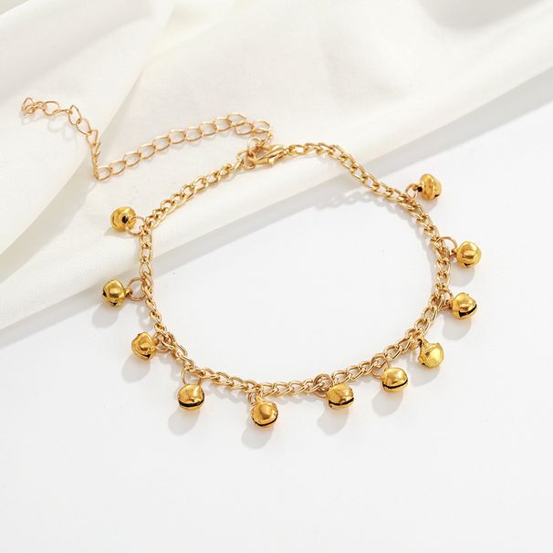 Schuhe personalisierte Mode Kette Bohemian Wave Tassel Bell Damen Knöchel_voghion.com