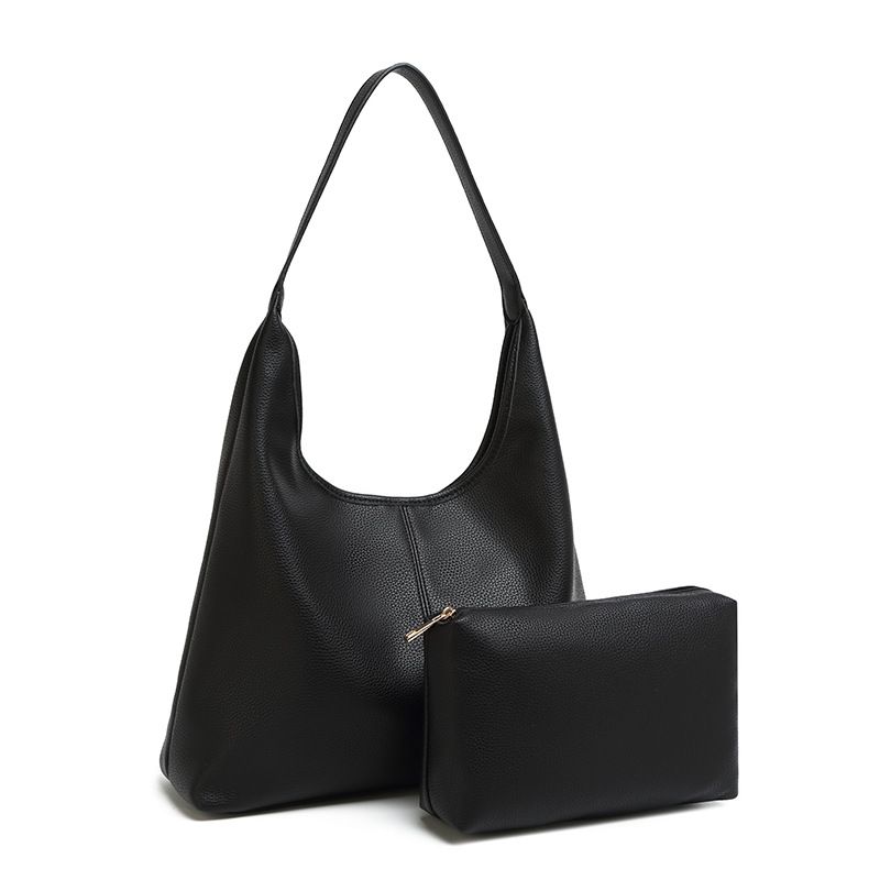 Große Tragetasche von LEMON KOKO für Damen – Weiche PU-Schultertasche mit Magnetverschluss, geräumige und stilvolle Handtasche für Arbeit und Alltag_voghion.com